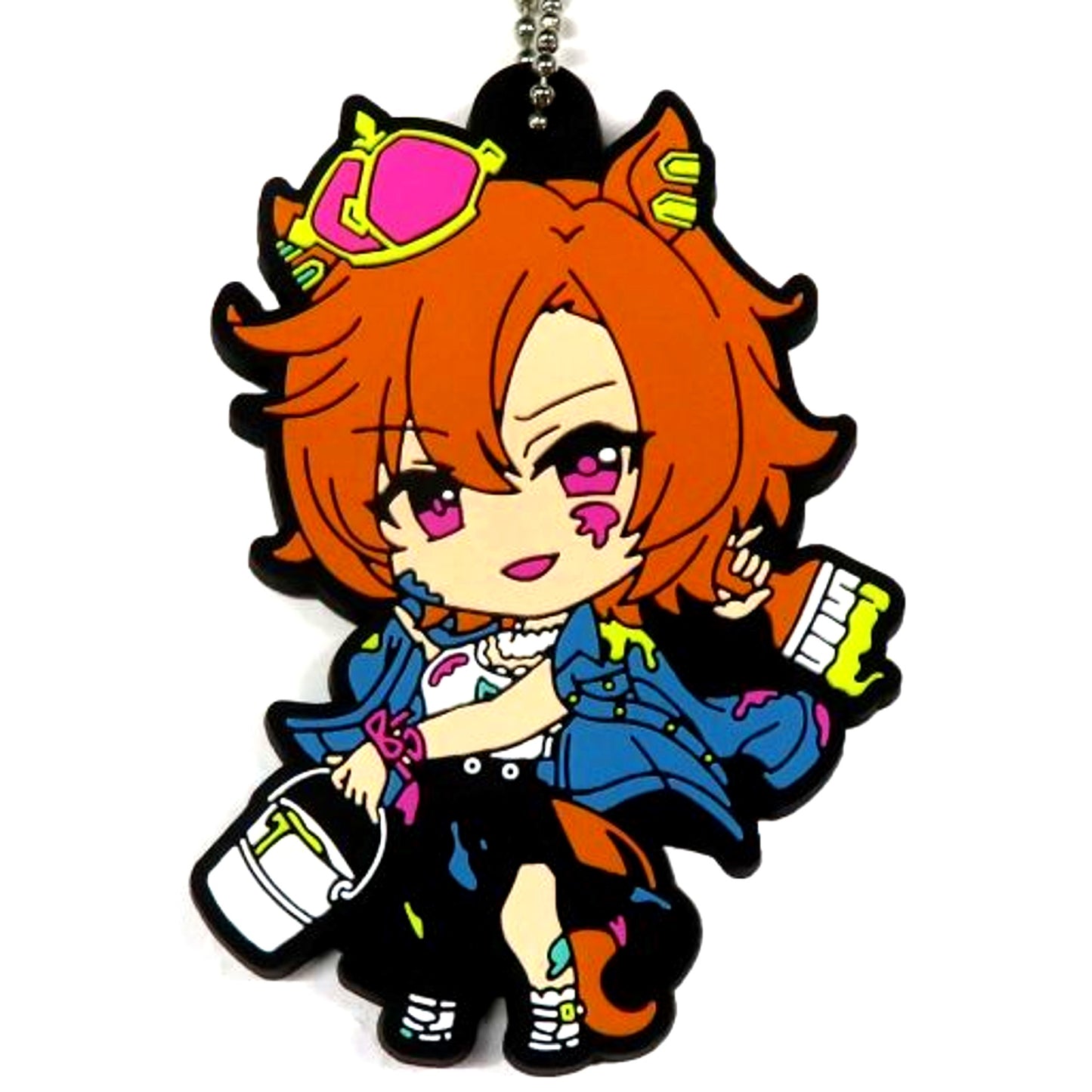T.M. Opera O Umamusume: Pretty Derby Rubber Keychain Painter Style NAMCO Promotion SECOND [USED]
