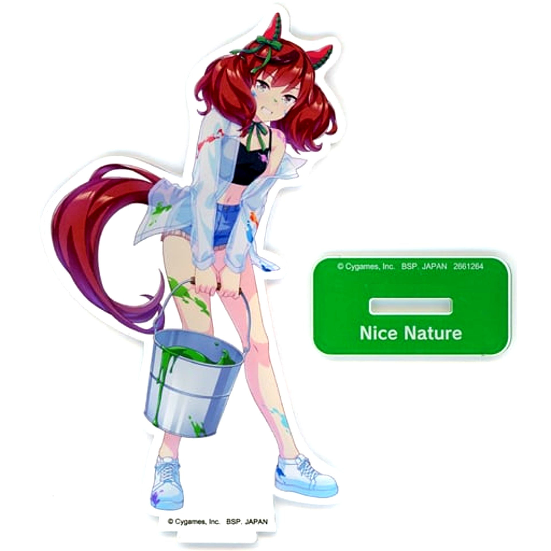 Nice Nature Uma Musume Pretty Derby Namco Promotion SECOND Painter Style Big Acrylic Plate with Stand Vol. 2 [USED]