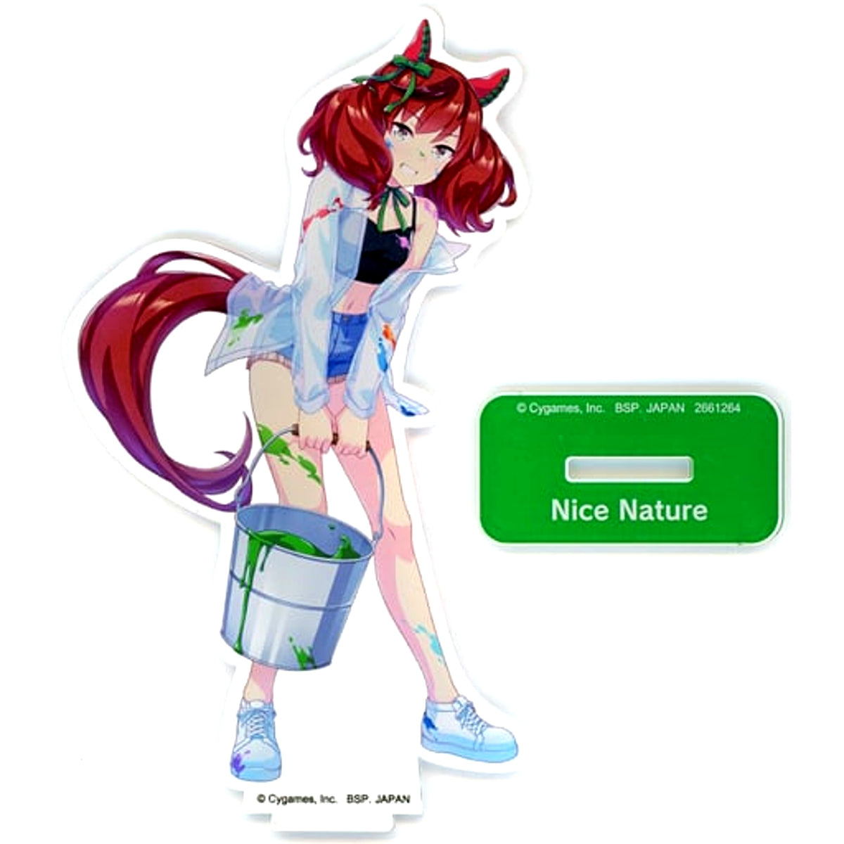 Nice Nature Uma Musume Pretty Derby Namco Promotion SECOND Painter Style Big Acrylic Plate with Stand Vol. 2 [USED]