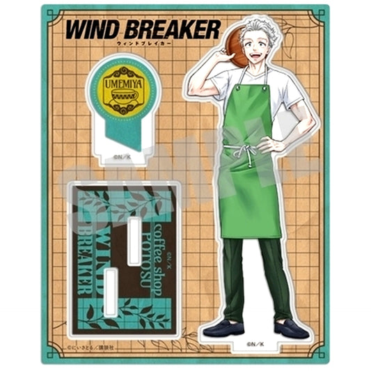 Hajime Umemiya Coffee shop ver. WIND BREAKER Acrylic Stand [USED]