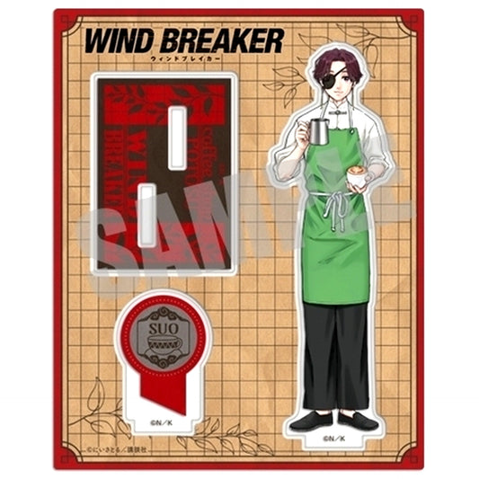 Hayato Suo Coffee shop Ver. Acrylic Stand WIND BREAKER [USED]