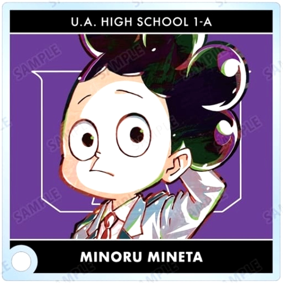 My Hero Academia Minoru Mineta Trading Ani-Art Series 4 Vol.2 Acrylic Stand Panel Ver A Acrylic Stands [USED]