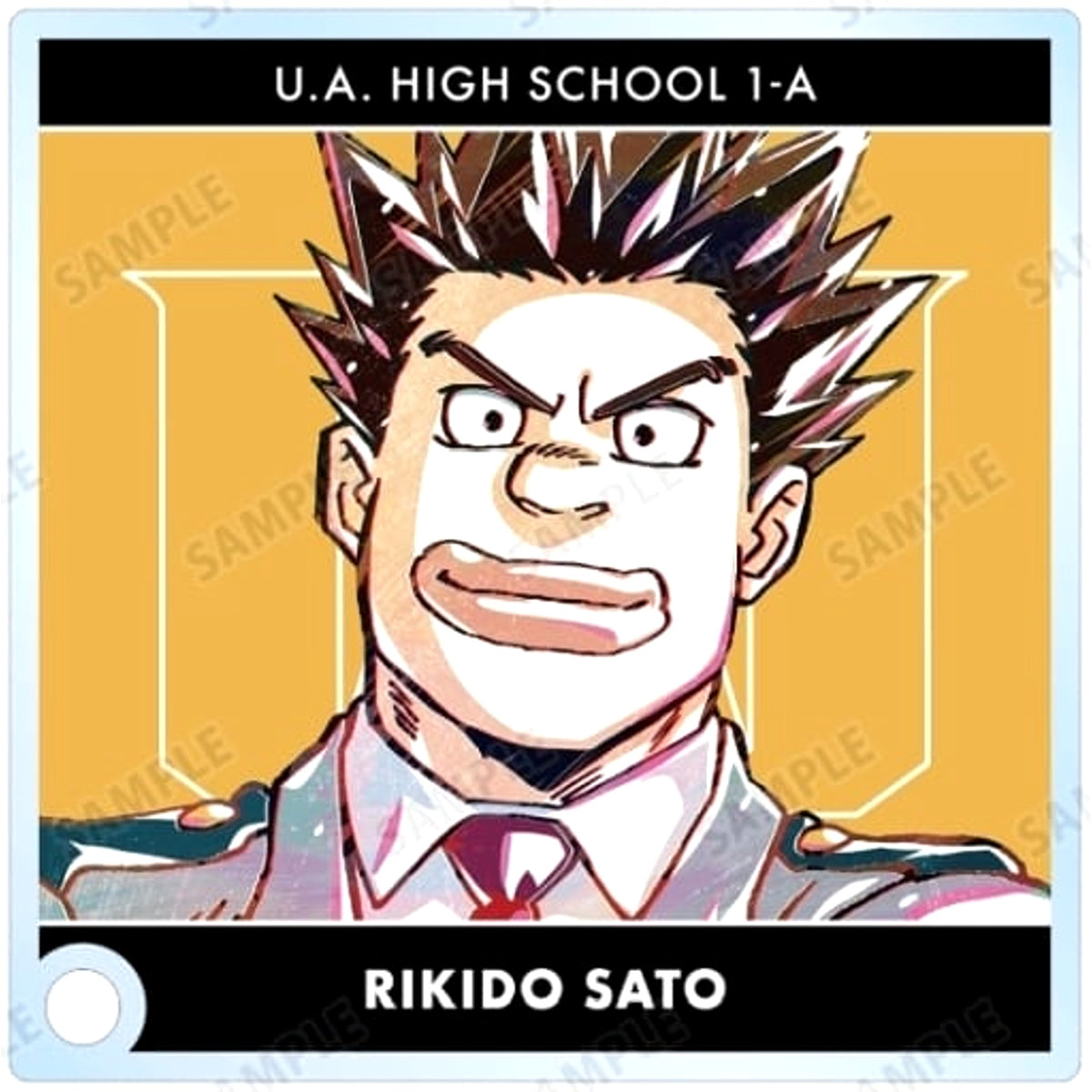 My Hero Academia Rikido Sato Trading Ani-Art Series 4 Vol.2 Acrylic Stand Panel Ver A Acrylic Stands [USED]