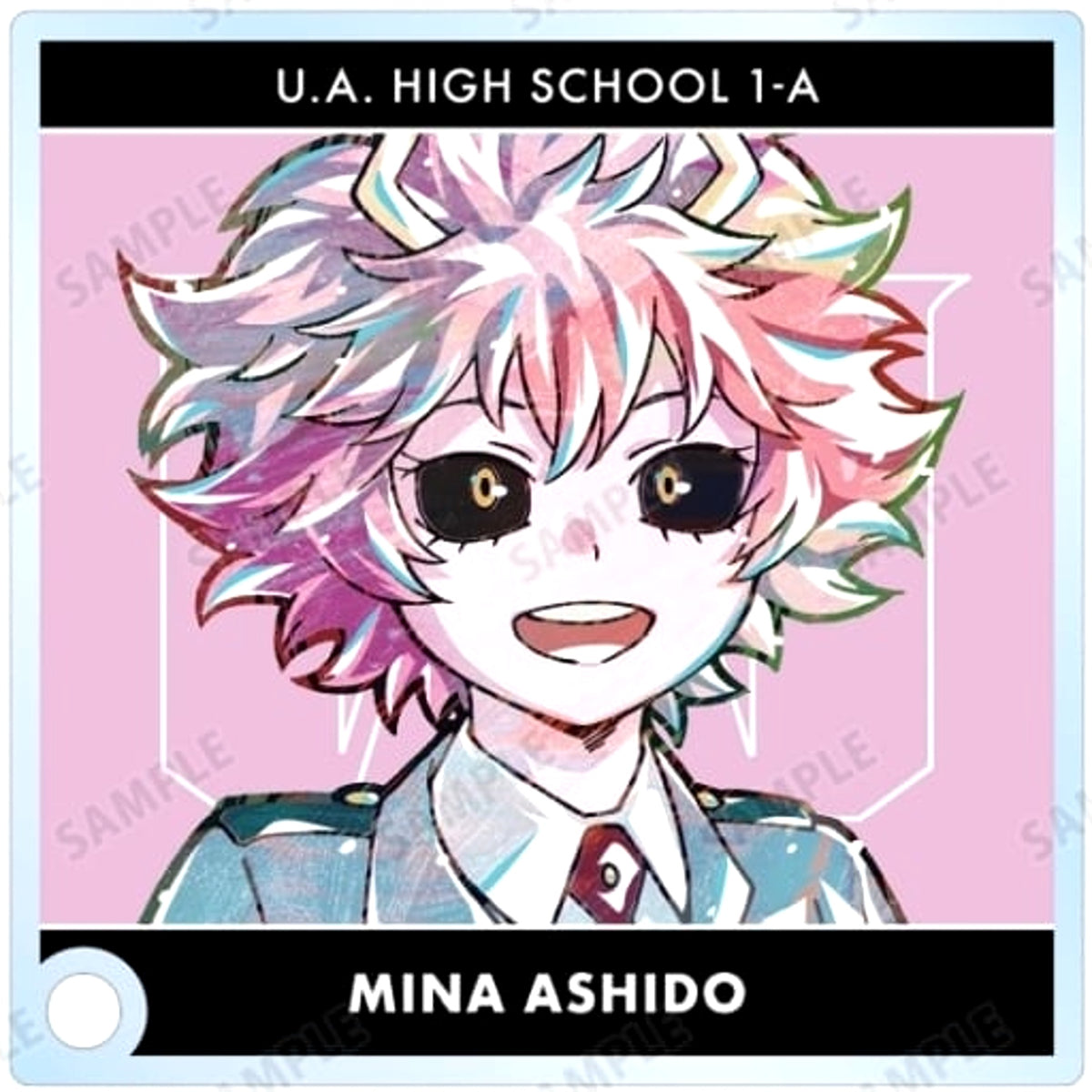 My Hero Academia Mina Ashido Trading Ani-Art Vol. 4 Vol. 2 Acrylic Stand Panel ver. B Acrylic Stands [USED]