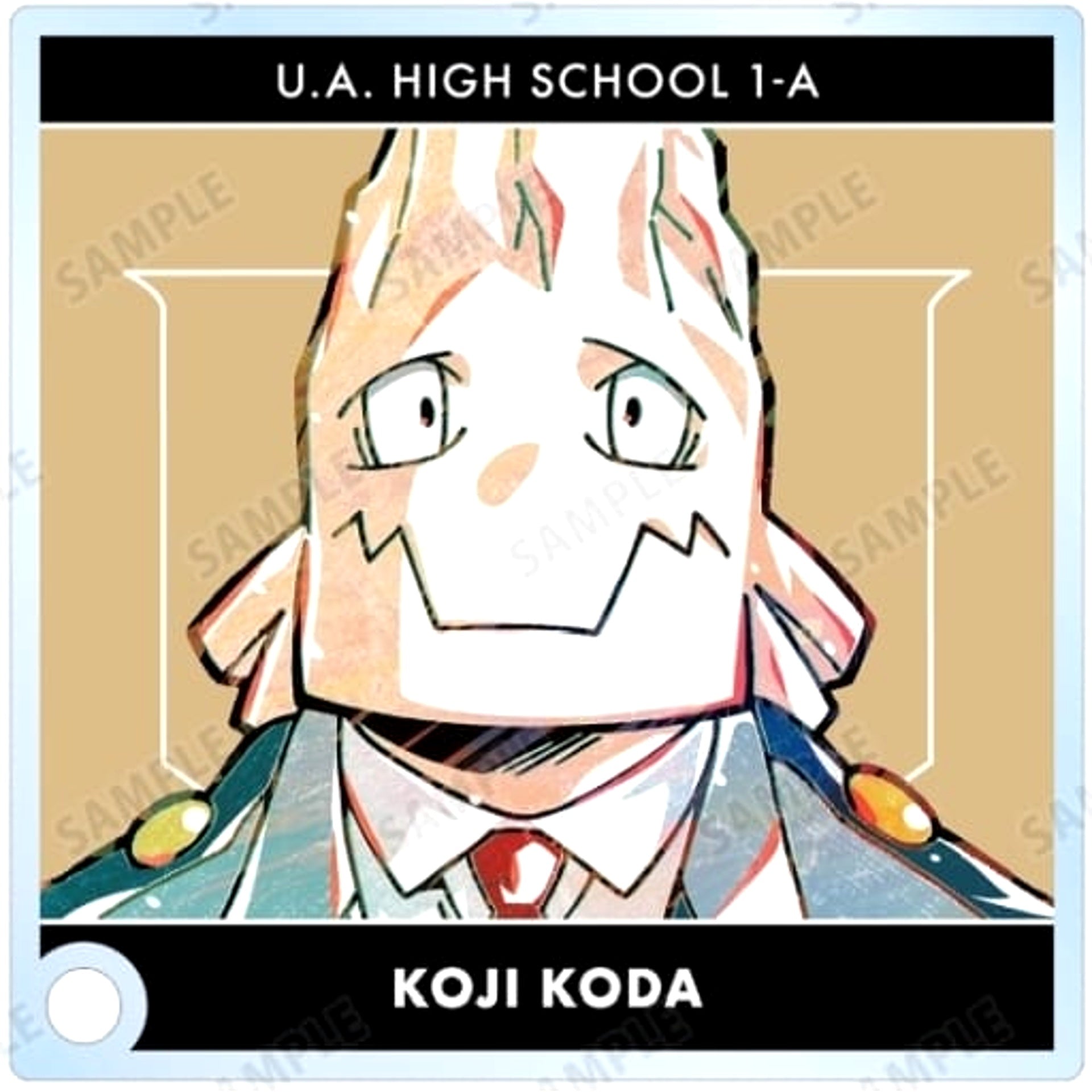 My Hero Academia Koji Koda Trading Ani-Art Series 4 Vol.2 Acrylic Stand Panel Ver B Acrylic Stands [USED]