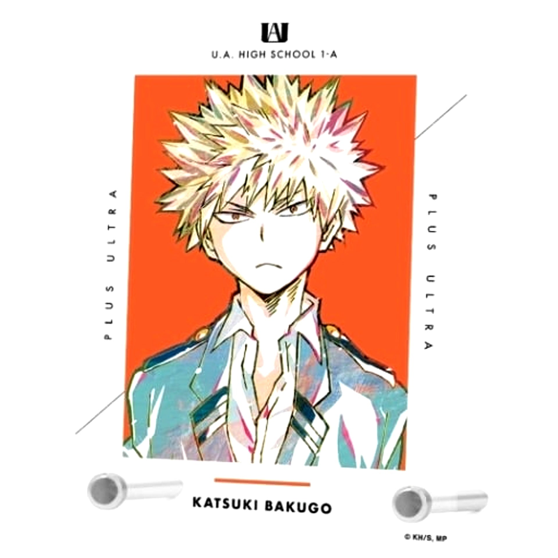 Katsuki Bakugo Ani-Art 4th Vol. 2 My Hero Academia A6 Acrylic Panel [USED]