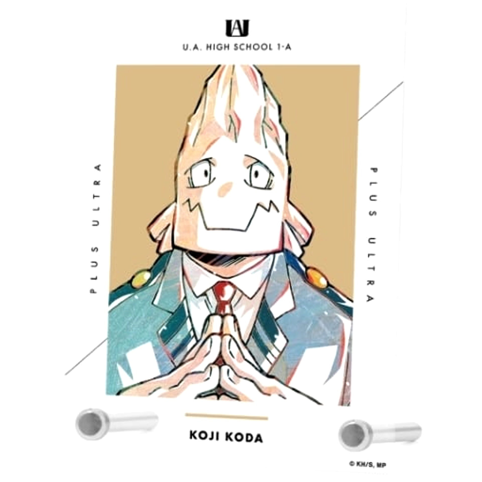My Hero Academia Koji Koda Ani-Art Series 4 vol.2 A6 Acrylic Panel Acrylic Stands [USED]