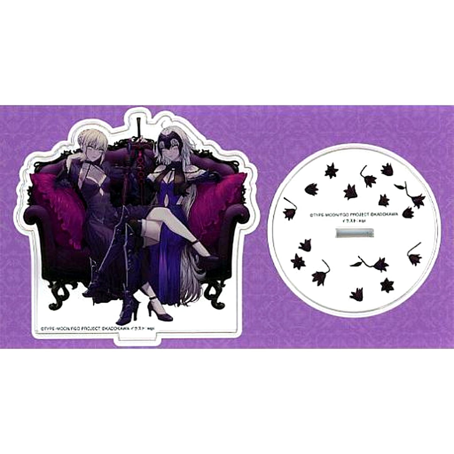 Altria Pendragon Alter & Jeanne dArc Alter Single Item Comics CHAOS TRIP! Fate/Grand Order nipi Art Works Animate Limited Set Bundle Bonus Acrylic Stand [USED]