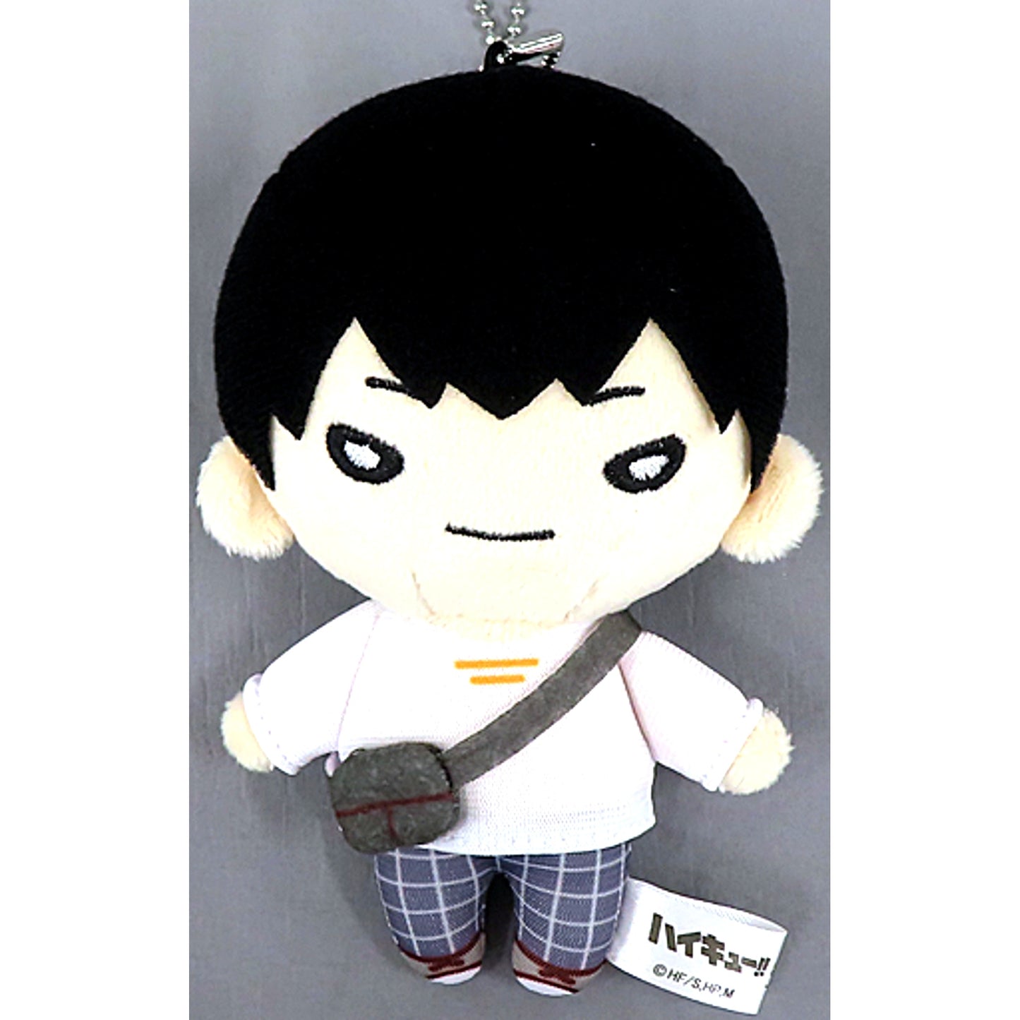 Tobio Kageyama Haikyu!! Nitotan DAY OFF Plush with Ball Chain [USED]