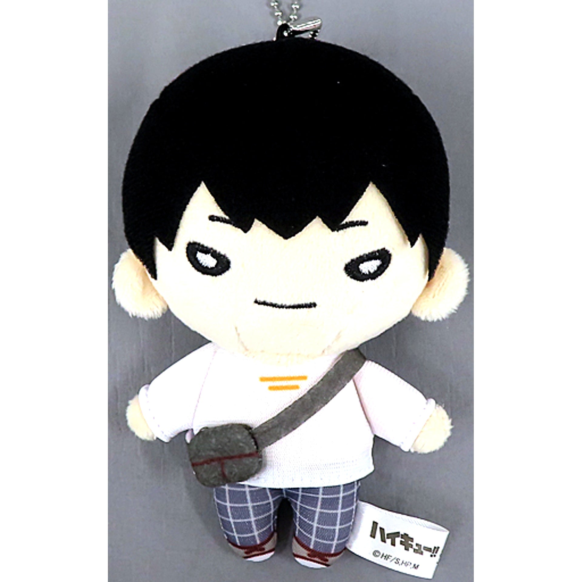 Tobio Kageyama Haikyu!! Nitotan DAY OFF Plush with Ball Chain [USED]