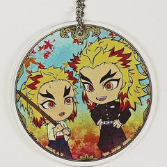 Demon Slayer: Kimetsu no Yaiba Rengoku Brothers Ichiban Kuji Iza Katanakaji no Sato e Acrylic Charms Kyunchara Illustrations Prize F Charm [USED]