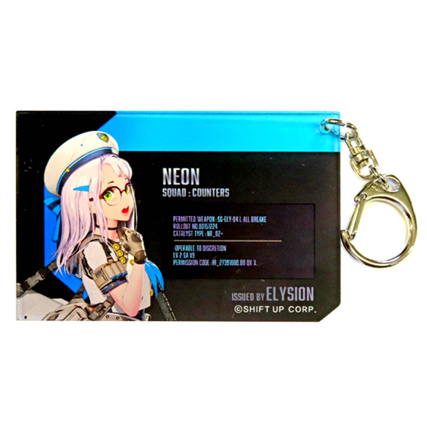 Neon Goddess of Victory: NIKKE Acrylic Keychain [USED]