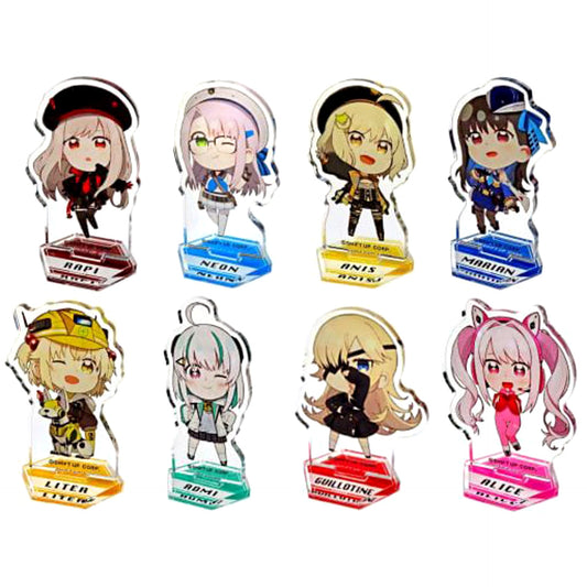 Goddess of Victory: Nikke Rapi & Others All 8 Types Set Mini Acrylic Stand Collection Acrylic Stands [USED]