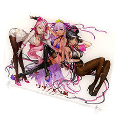 Fate/Extra Koyanskaya BB Kiara Acrylic Board Wada Arco Exhibition Fate & Fate/Extra Art Works Aichi Venue Exclusive Acrylic Item [USED]