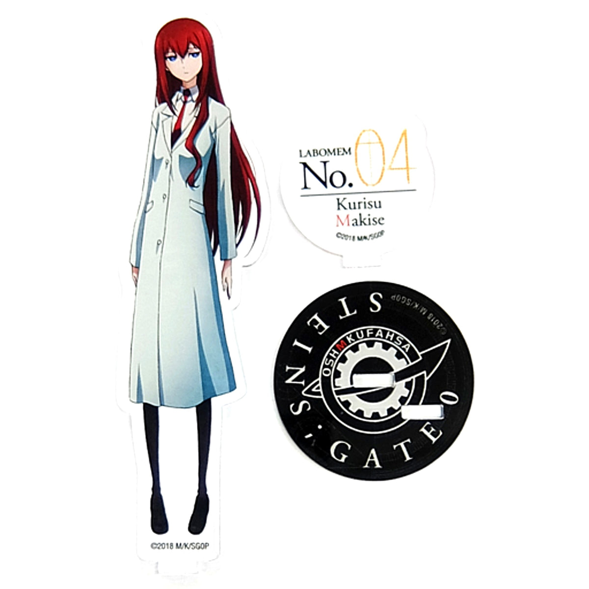 Kurisu Makise Acrylic Stand Figure Steins;Gate 0 Only Shop in Animate Akihabara Lab [USED]