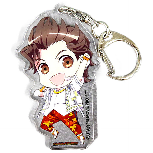 Uta no Prince Sama Movie: Maji Love Kingdom Van Kiryuin Newly Drawn Uses Mini Character Illustrations Acrylic Keychain Gamers Limited Blu-ray/DVD Bundled Bonus Keychains [USED]