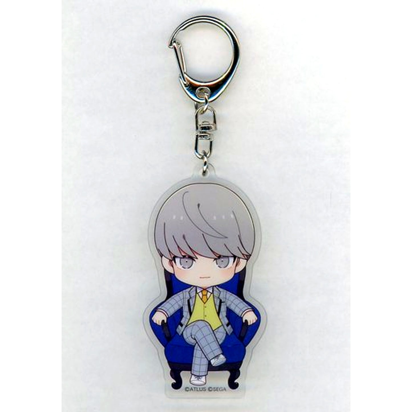 Protagonist Deformed Persona 4 Persona Series x ESCRIT Collab Buffet Welcome to the Velvet Room Party Acrylic Keychain [USED]