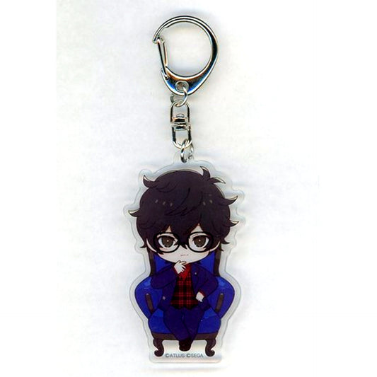 Protagonist Deformed Persona 5 Persona Series x ESCRIT Collab Buffet Welcome to the Velvet Room Party Acrylic Keychain [USED]