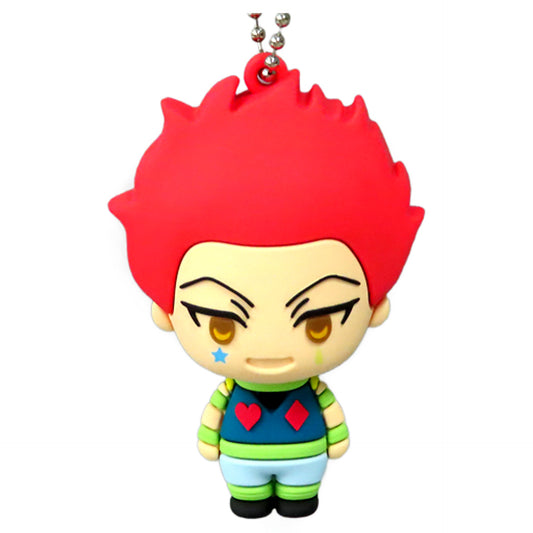 Hisoka Morow Hunter x Hunter Three Dimensional Rubber Mascot 003 Key Chain [USED]