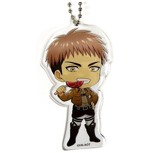 Attack on Titan: Chronicle Jean Kirstein Trading Acrylic Keychains Karaoke no Tetsujin Limited Keychains [USED]