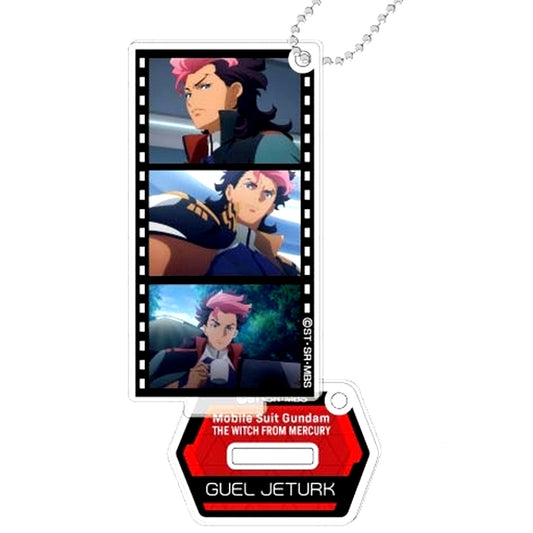 Guel Jeturk Mobile Suit Gundam The Witch from Mercury Famous Scene Acrylic Stand Keychain [USED]