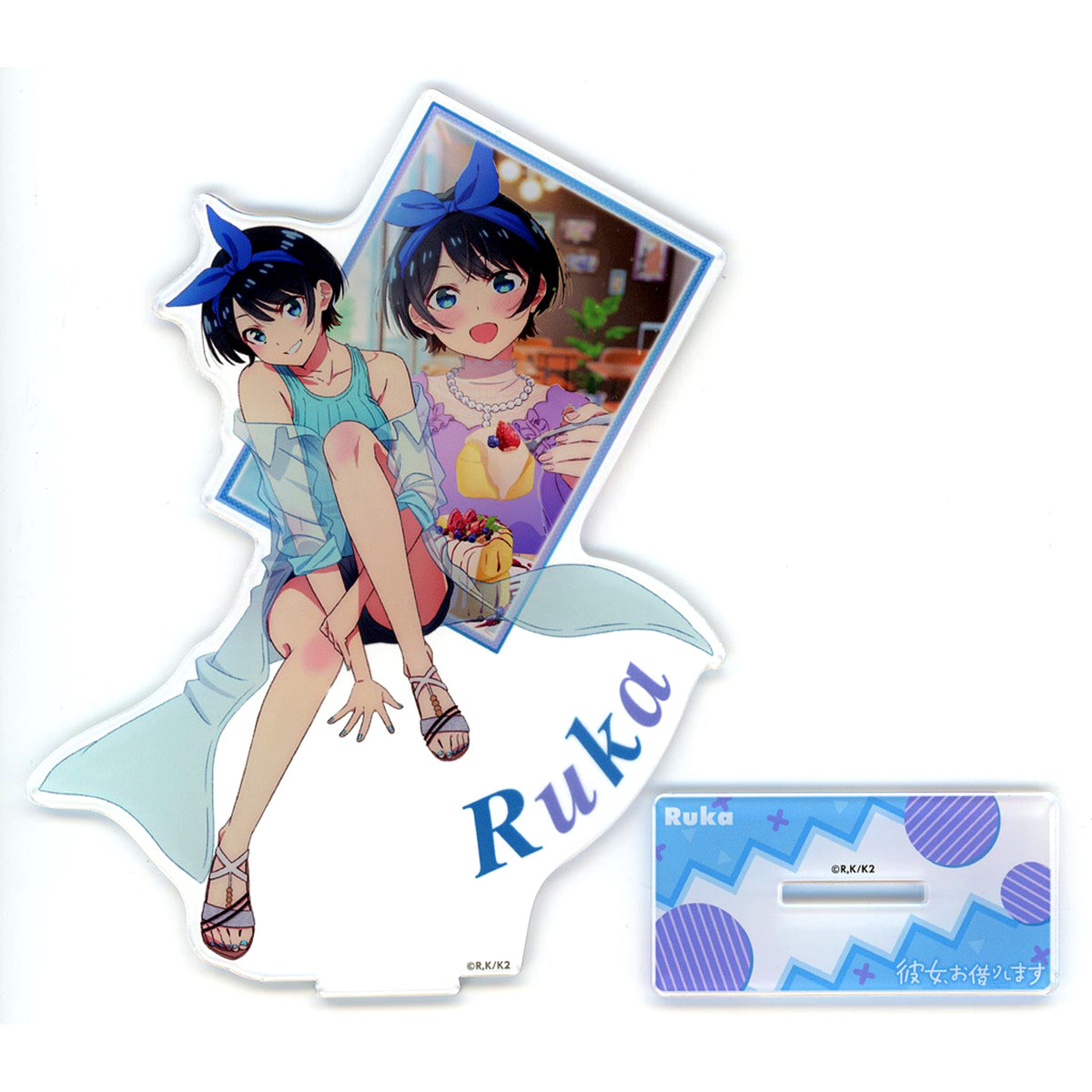 Ruka Sarashina Big Acrylic Stand Rent-A-Girlfriend [USED]