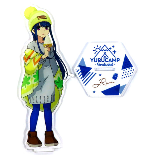 Rin Shima Yuru Camp Acrylic Stand Sweets shot [USED]
