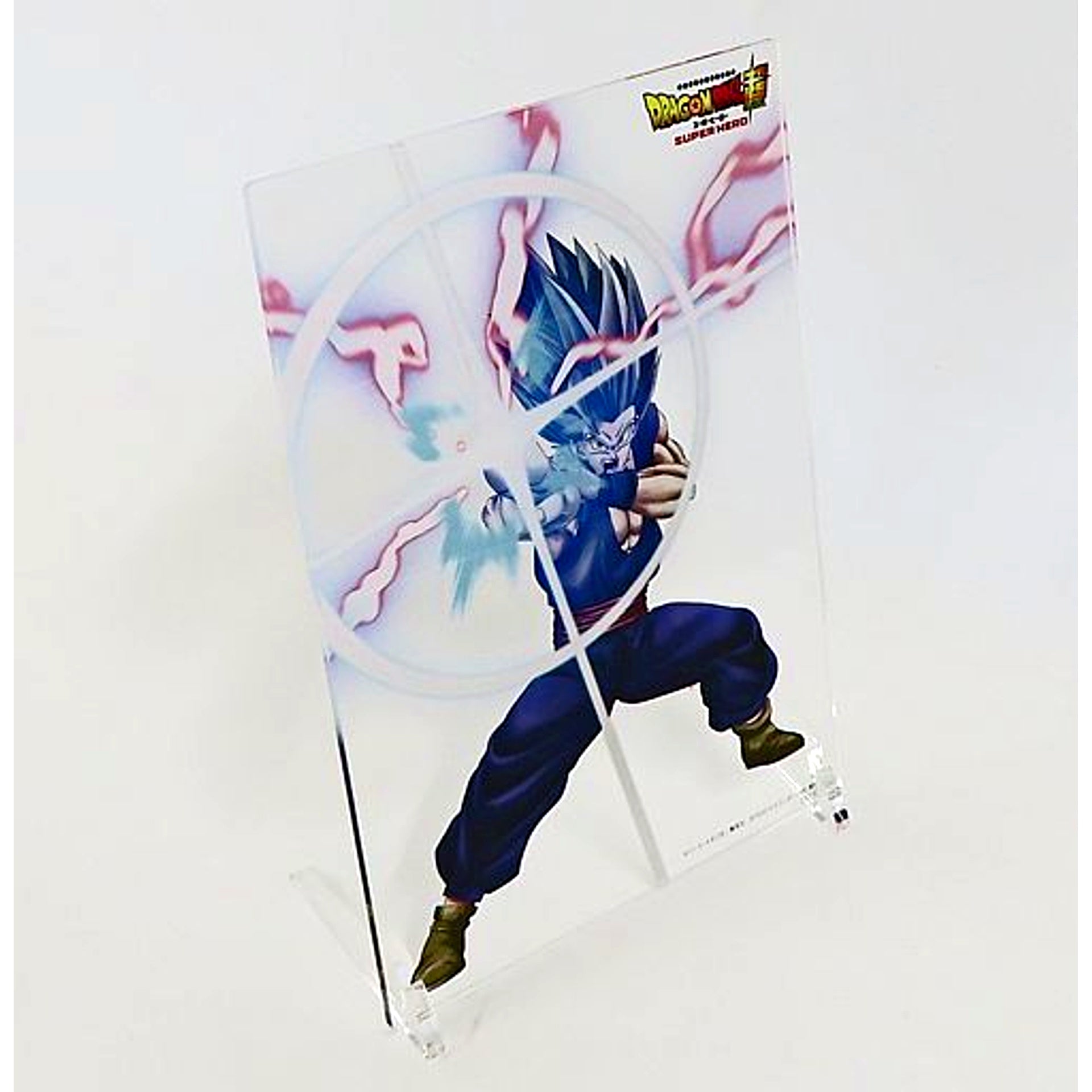 Single Item Son Goku A5 Acrylic Board Blu-ray / 4K ULTRA HD Blu-ray / DVD Dragon Ball Super: Super Hero Steelbook Special Limited Edition Rakuten Books Limited Bundle Set Included Bonus [USED]