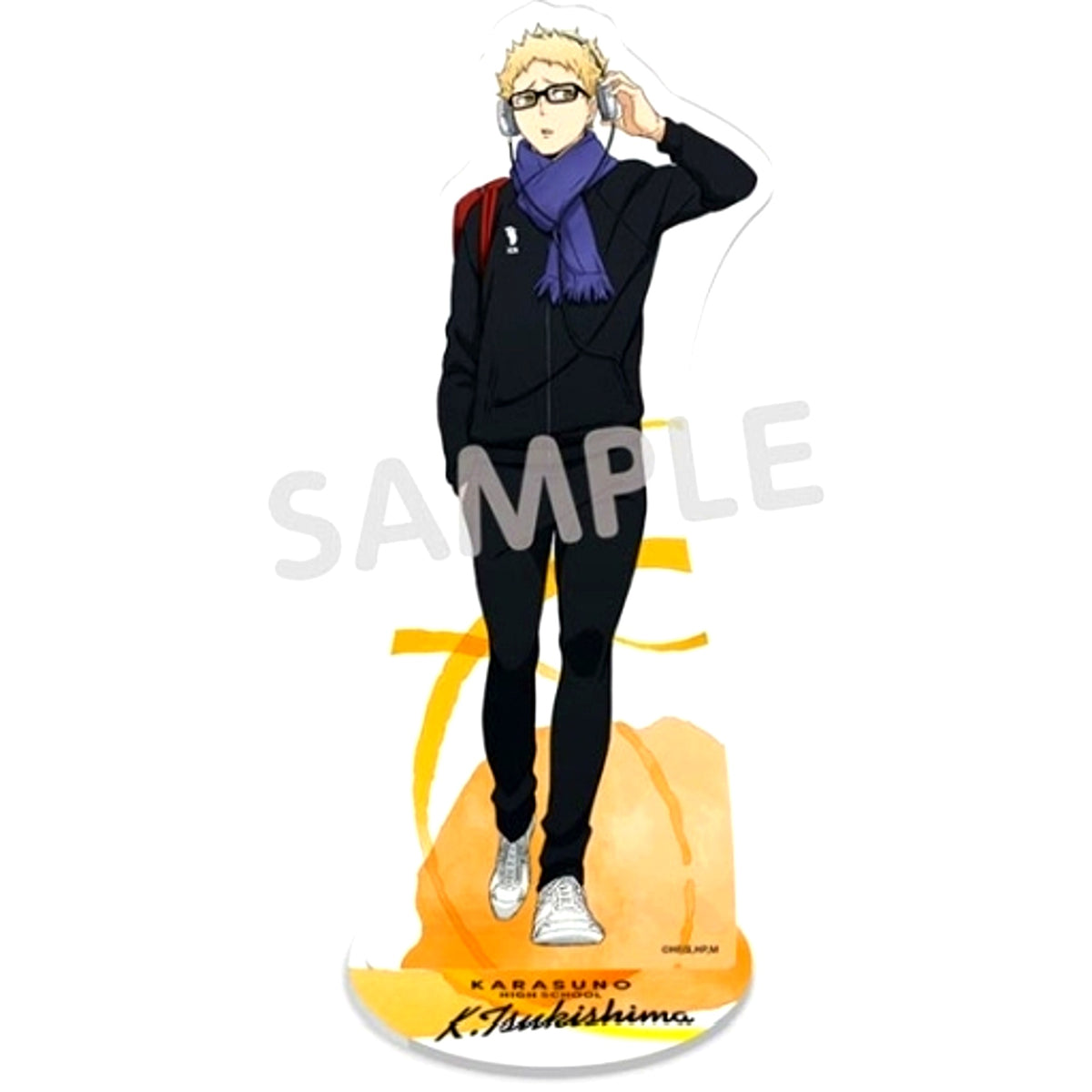 Kei Tsukishima Morning Training Full Body Acrylic Stand Haikyu!! [USED]