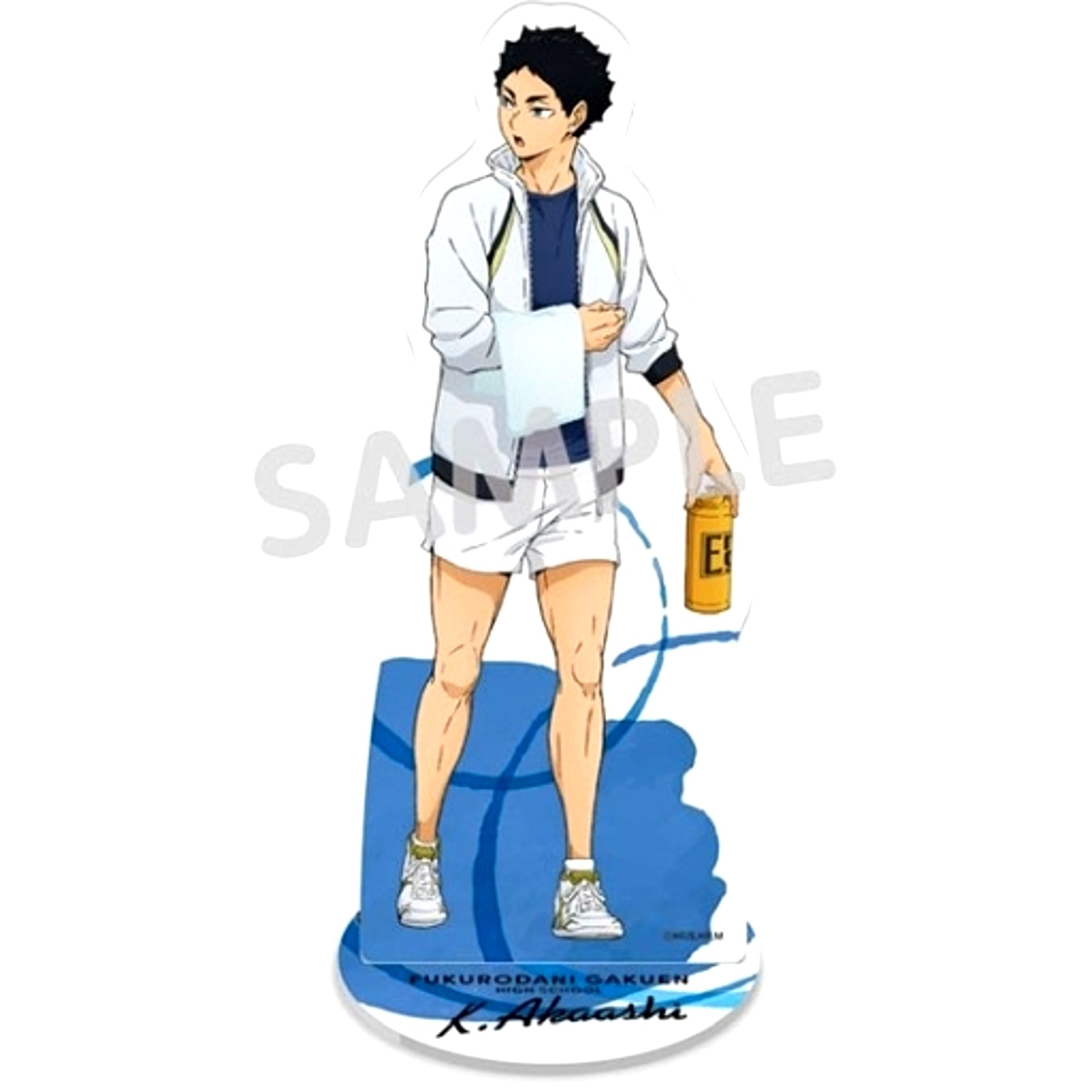 Keiji Akaashi Morning Training Full Body Acrylic Stand Haikyu!! [USED]