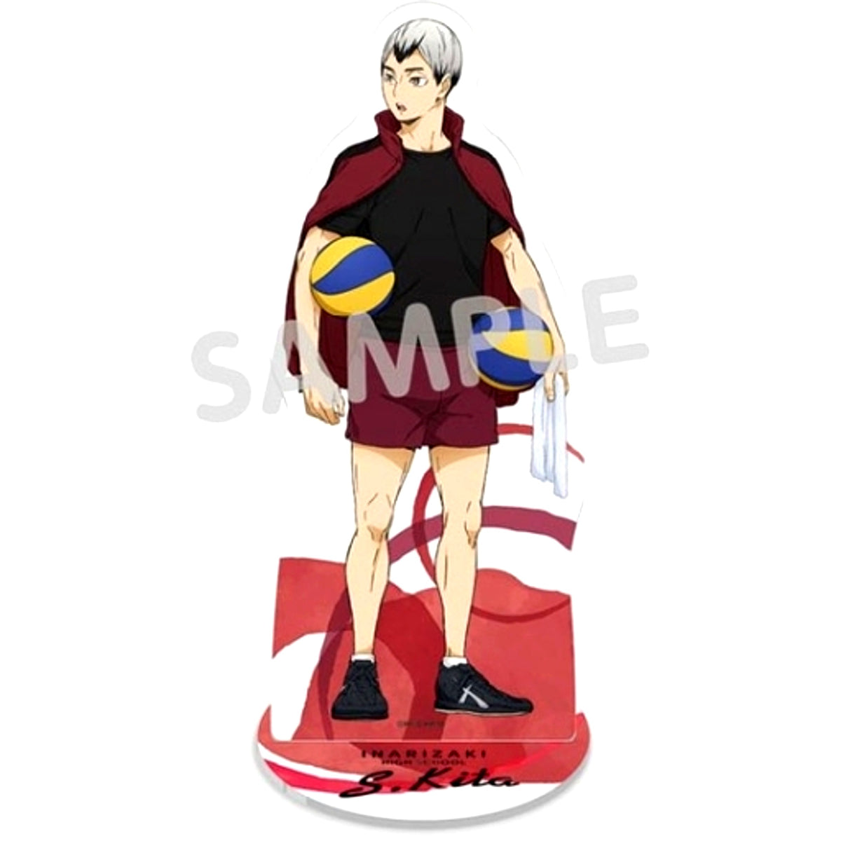 Shinsuke Kita Morning Training Full Body Acrylic Stand Haikyu!! [USED]