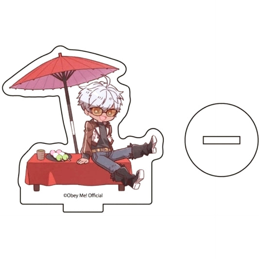 Mammon 04. Obey Me! Retro Art Illustration Acrylic Petit Stand [USED]