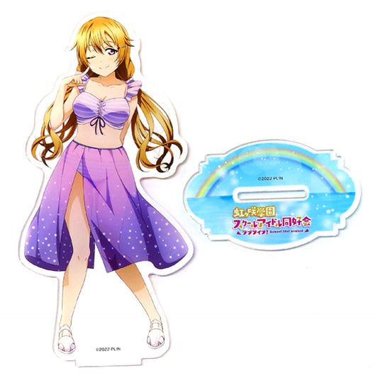Kanata Konoe B-7 Prize Acrylic Figure Kujibikido Love Live! Nijigasaki High School Idol Club Online Kuji Ver. LoveLive!Days Nijigaku [USED]
