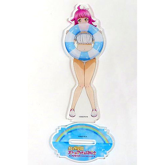 Rina Tennoji Love Live! Nijigasaki High School Idol Club Acrylic Figure B-10 Prize Kujibikido Online Kuji Ver. LoveLive!Days Nijigaku [USED]