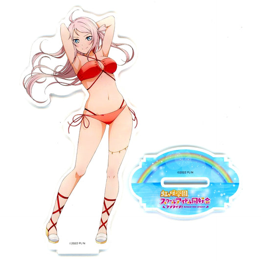 Lanzhu Zhong Love Live! Nijigasaki High School Idol Club Kujibikido Online Kuji Ver.LoveLive!Days Nijigaku B-13 Prize Acrylic Figure [USED]