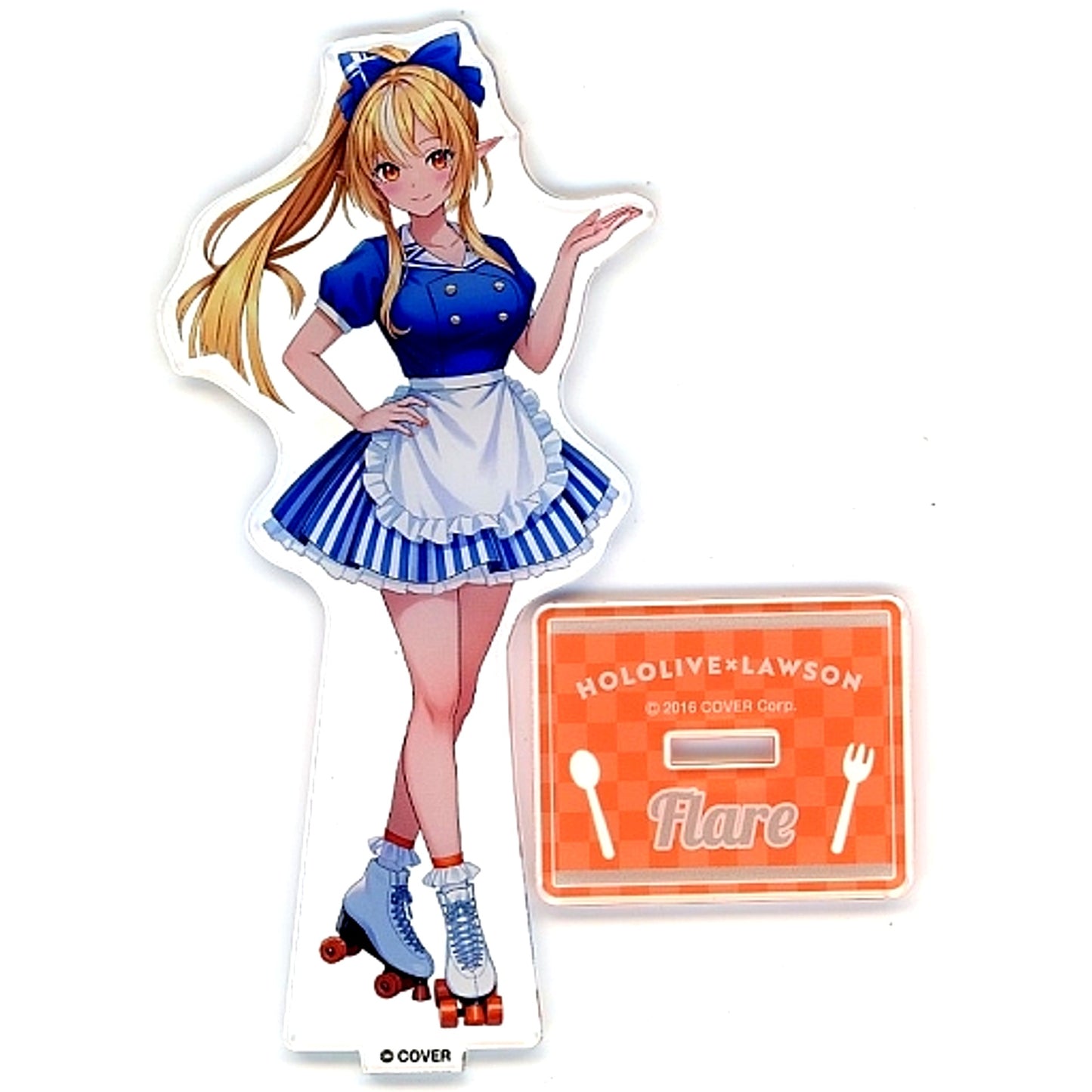 Shiranui Flare Acrylic Stand Virtual YouTuber Hololive x Lawson [USED]