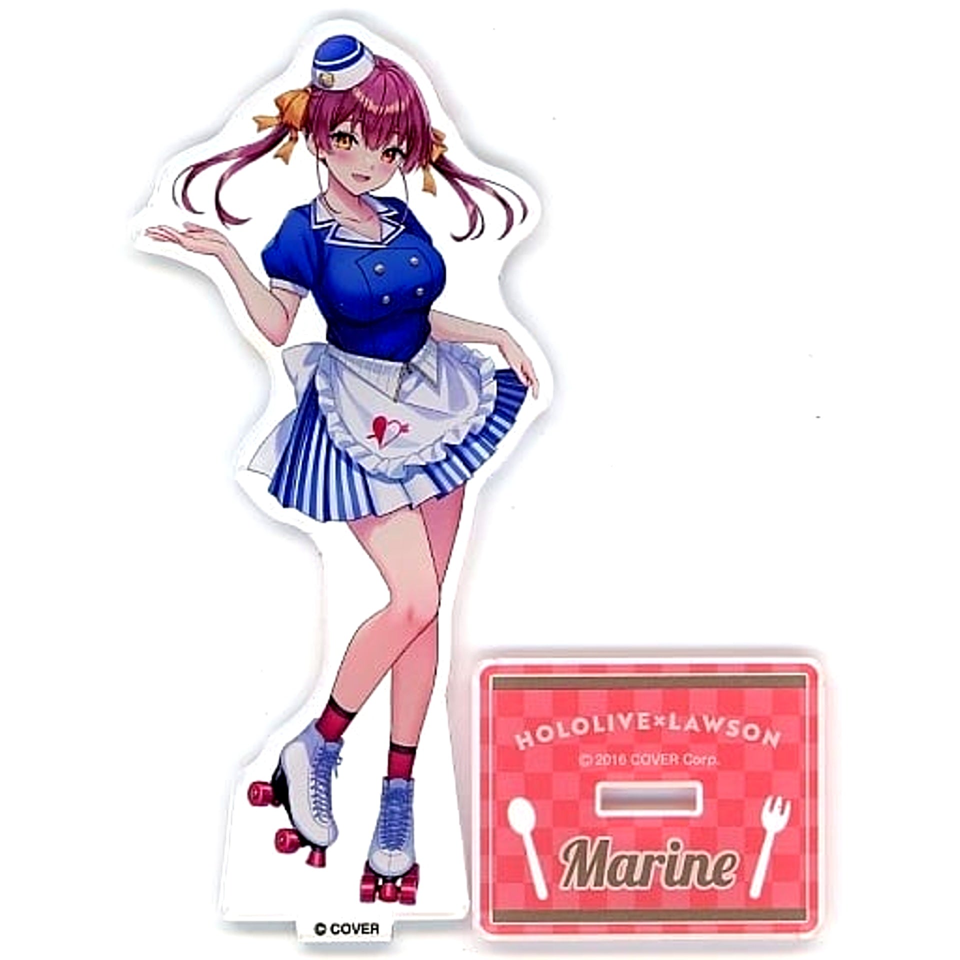 Virtual YouTuber hololive Houshou Marine Acrylic Stand hololive x Lawson [USED]