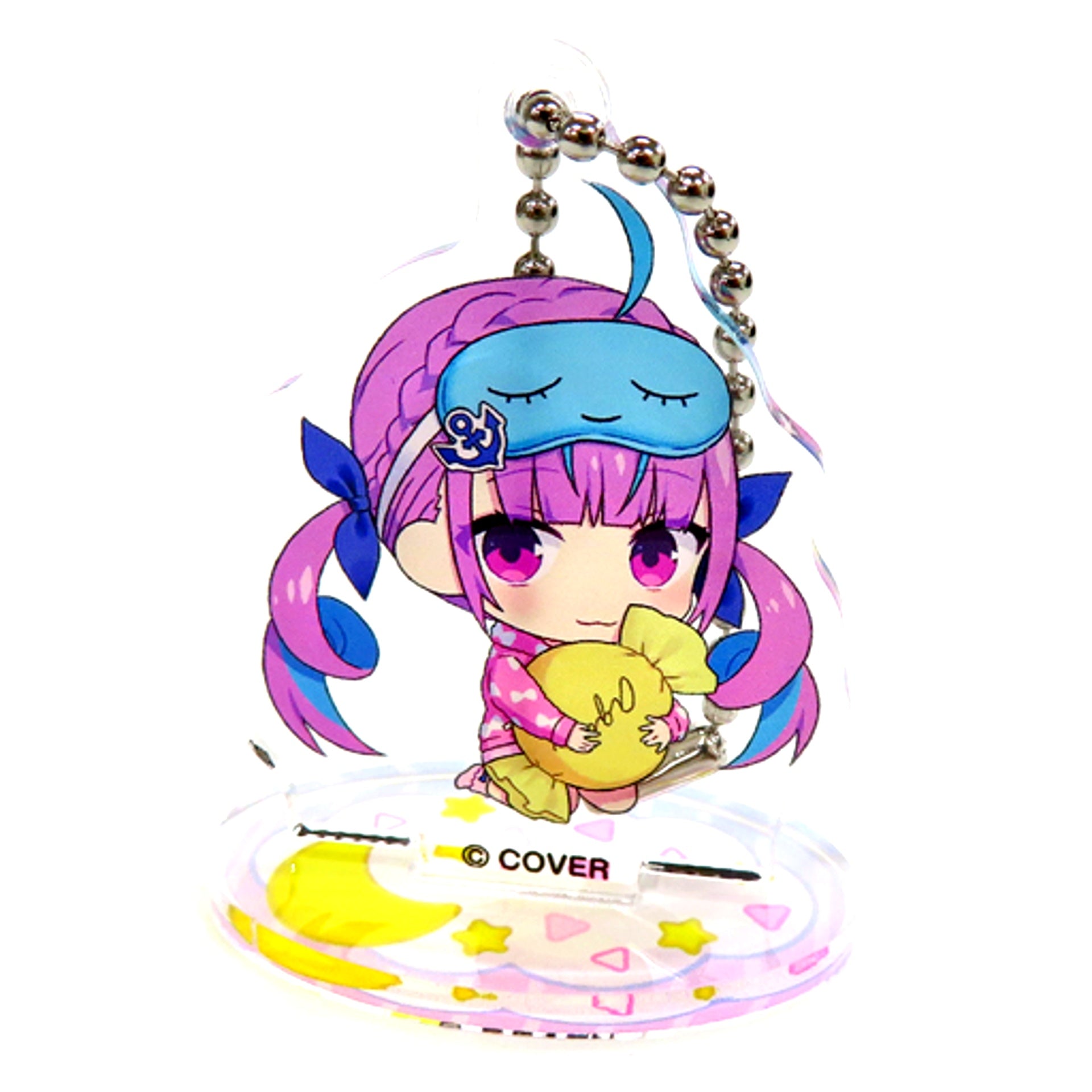 Minato Aqua Acrylic Stand Mascot Virtual YouTuber Hololive x Lawson [USED]