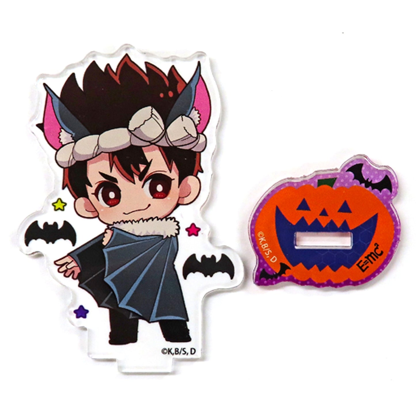 Chrome Dr.STONE x PRINCESS CAFE Mini Character Acrylic Stand - Halloween [USED]