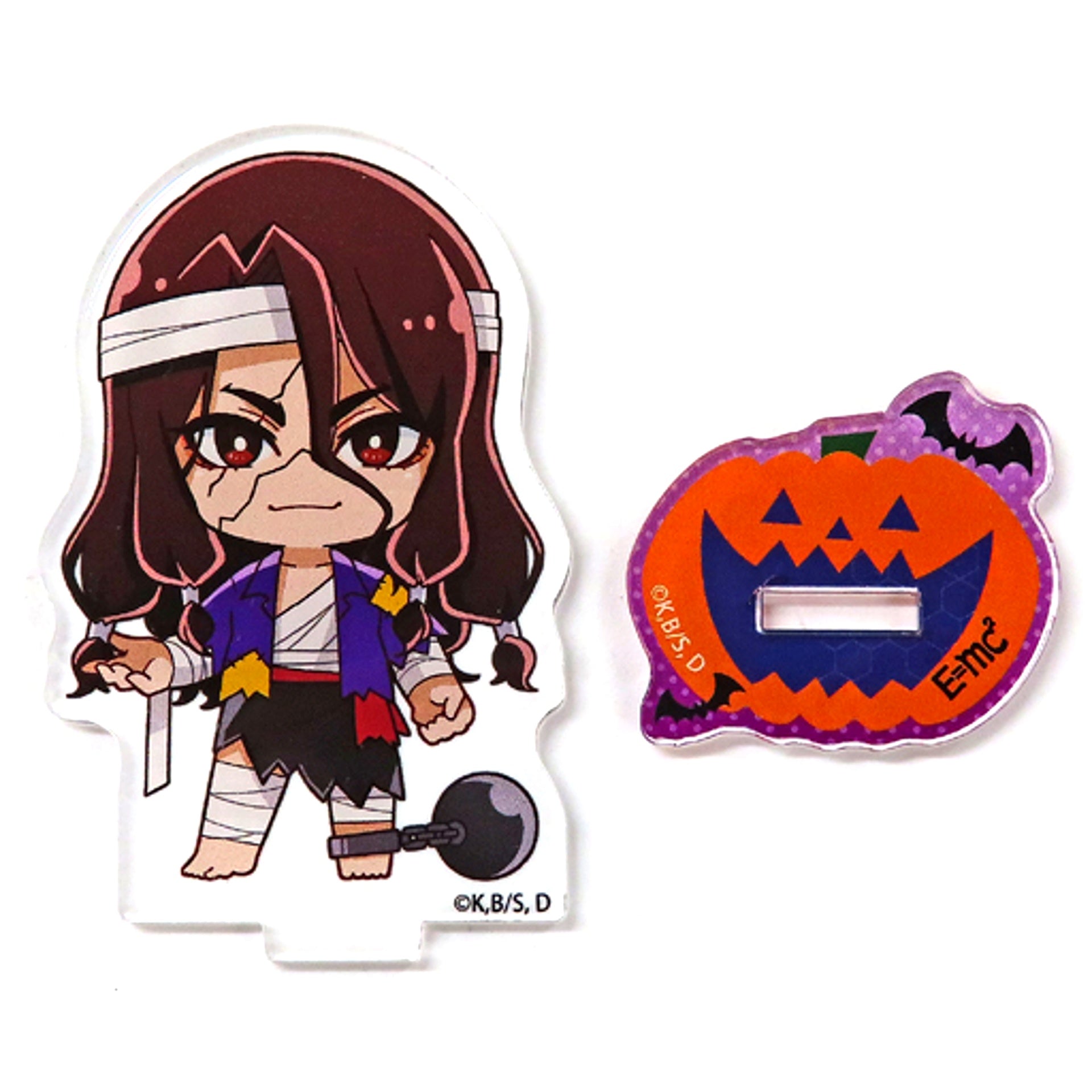 Tsukasa Shishio Dr.STONE x PRINCESS CAFE Mini Character Acrylic Stand - Halloween [USED]