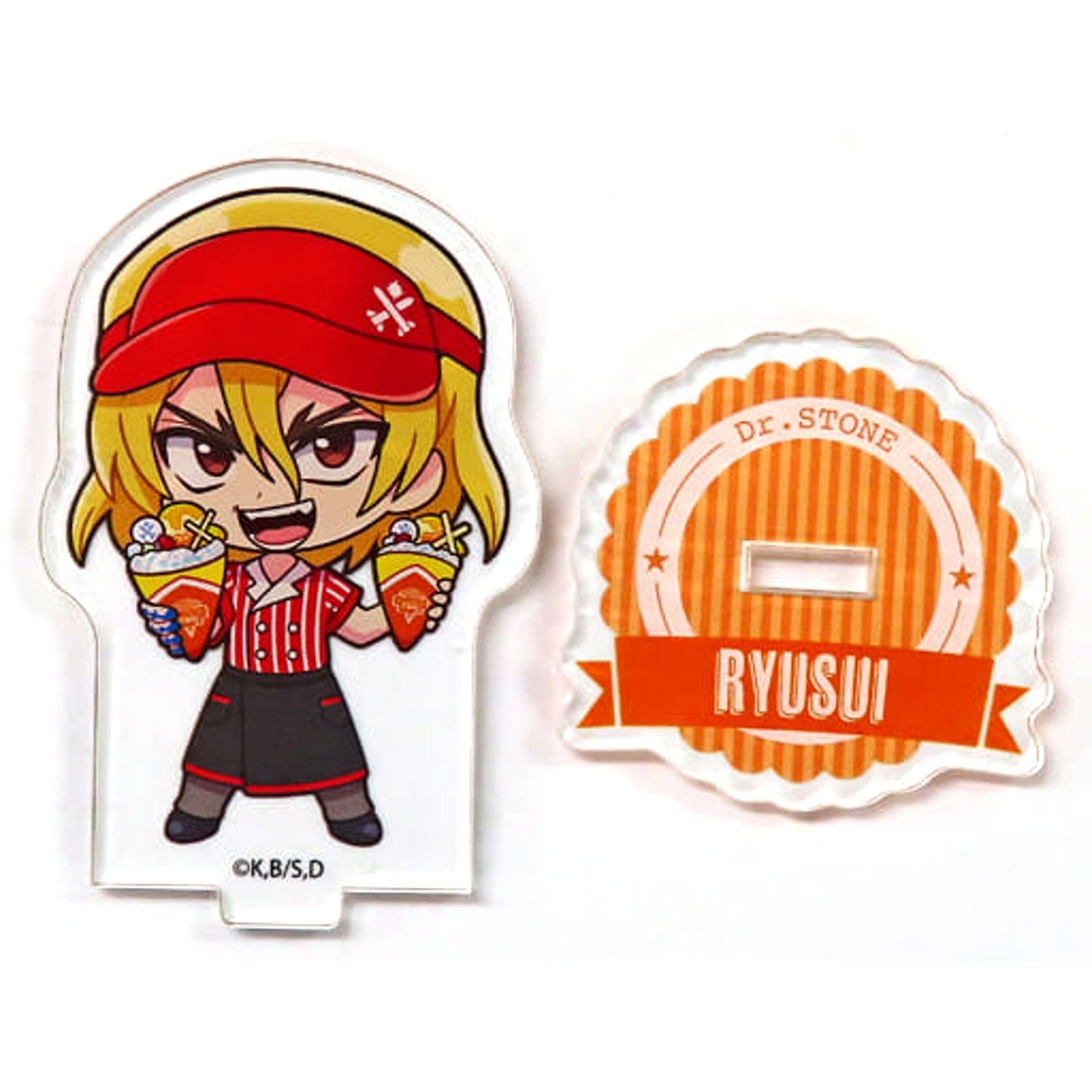 Ryusui Nanami Dr. STONE Marion Crepes 2023 Trading Acrylic Stand [USED]