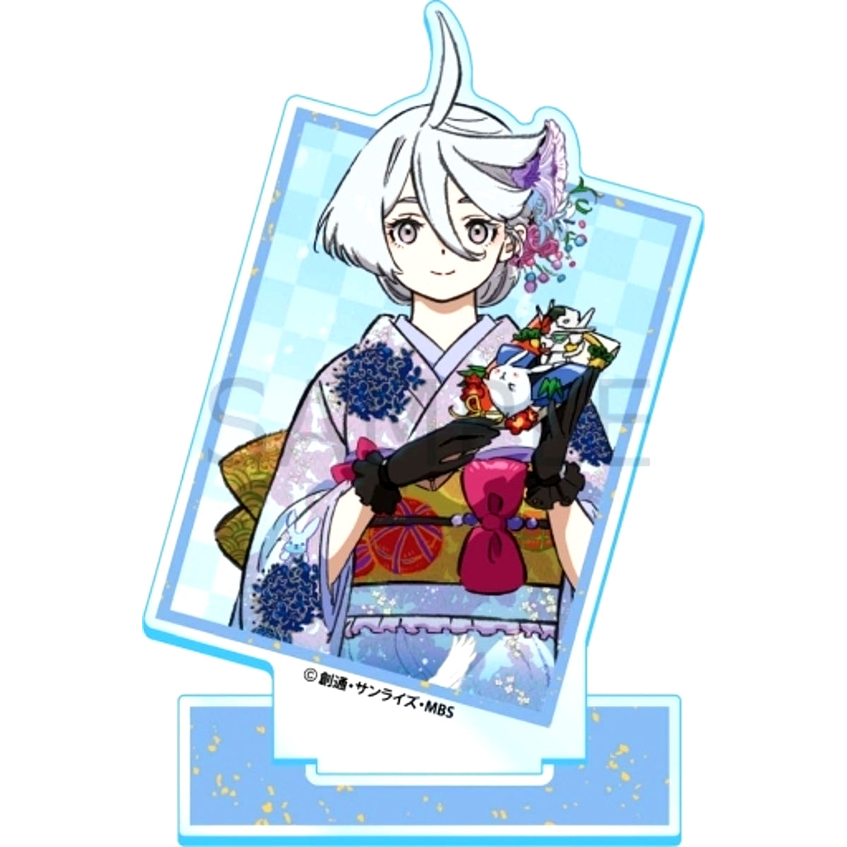 Miorine Rembran Happy New Year Mobile Suit Gundam The Witch from Mercury Acrylic Stand [USED]