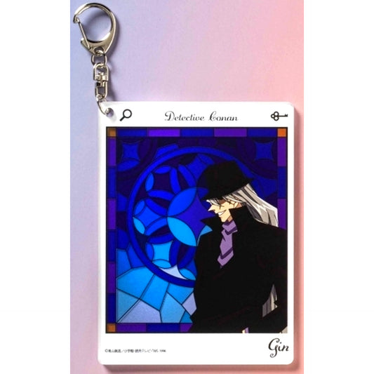 Gin Detective Conan Frame Acrylic Keychain Gothic Ver. [USED]