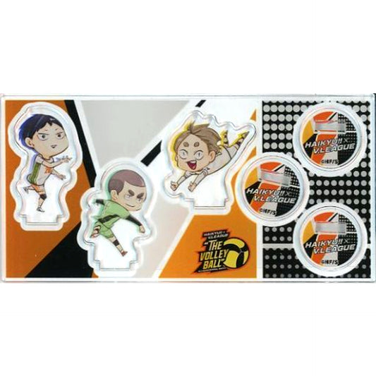 Kageyama / Kiryu / Komori Haikyu!! x V.LEAGUE ALLSTAR SPECIAL MATCH THE VOLLEYBALL Acrylic Mini Figure V League Ver. [USED]