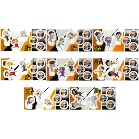 Set of 8 Haikyu!! x V.LEAGUE ALLSTAR SPECIAL MATCH THE VOLLEYBALL Acrylic Mini Figure V League Ver. [USED]