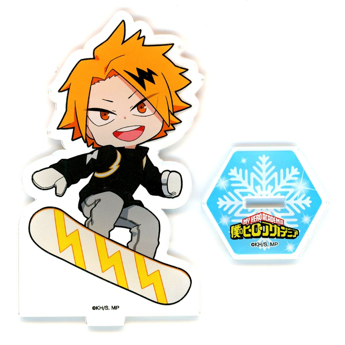 Denki Kaminari Sapporo Snow Festival x My Hero Academia Trading Mini Character Acrylic Stand Snow Festival Ver. [USED]
