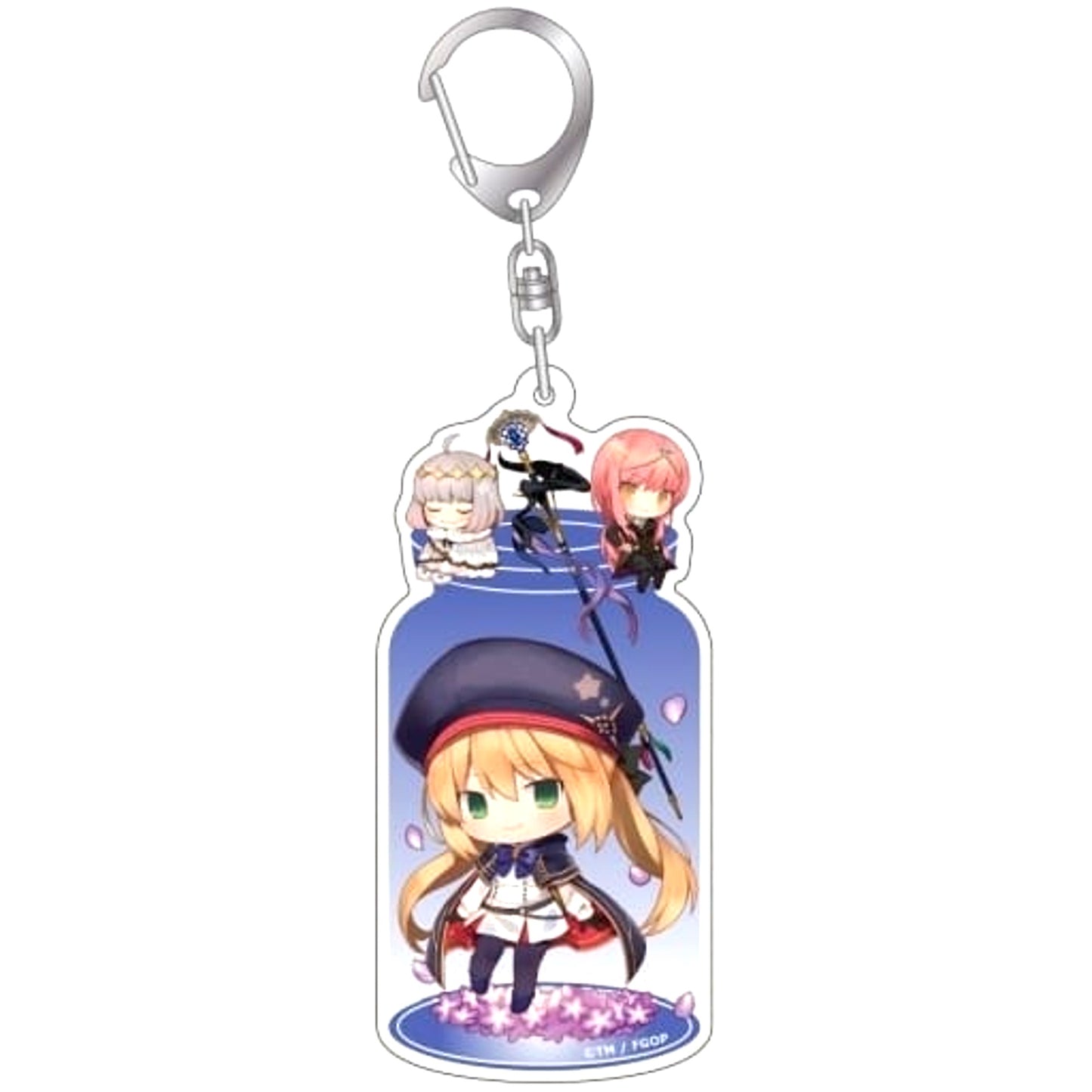Fate/Grand Order Artoria Caster Charatoria Acrylic Keychain [USED]