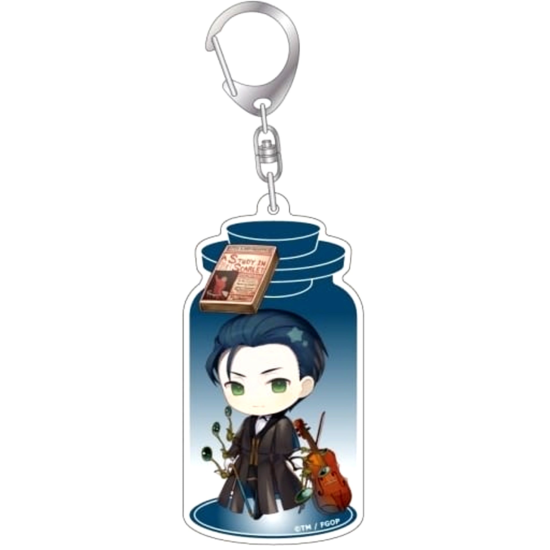 Fate/Grand Order Sherlock Holmes Charatoria Acrylic Keychain Ruler [USED]