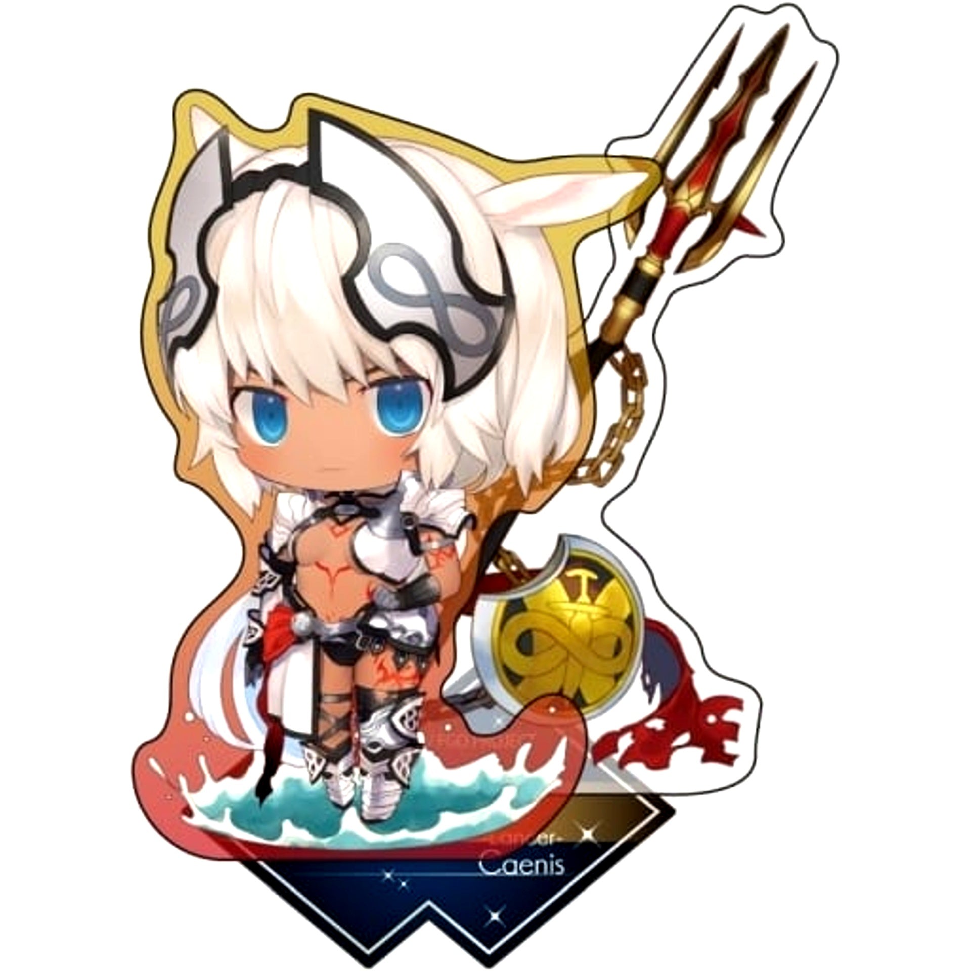 Fate/Grand Order Lancer Caenis CharaToria Acrylic Stand [USED]