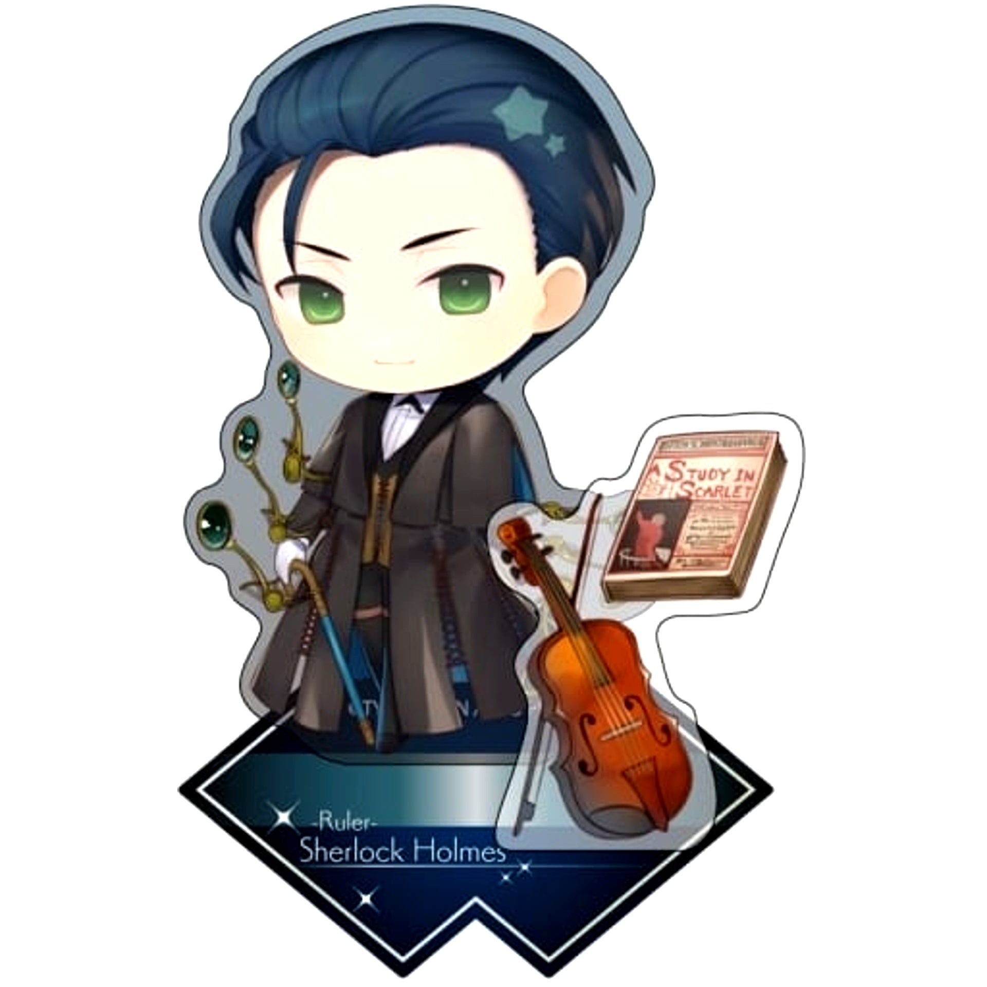 Fate/Grand Order Ruler Sherlock Holmes CharaToria Acrylic Stand [USED]